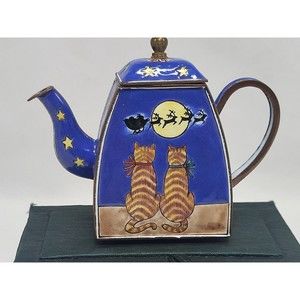 Trade Plus Aid Cloisonne Teapot-Kevin Chen style